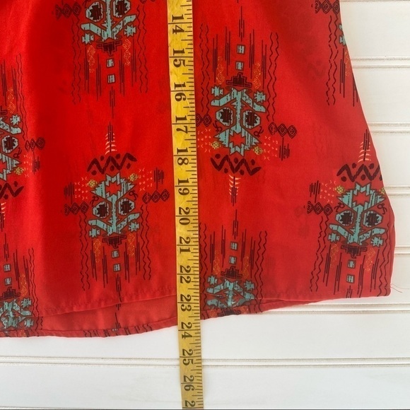 Tribal tank top blouse Size Small - Picture 9 of 9